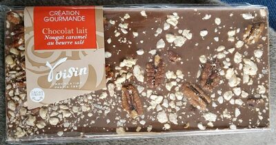 Chocolat lait nougat caramel au beurre salé