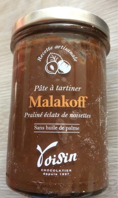 Pâte à tartiner Malakoff