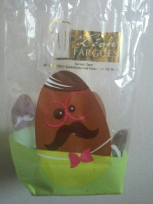 Sachet oeuf praliné