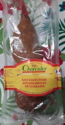 Saucisson fumé aux mirabelles de Lorraine