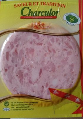 Saucisse de Lyon à l ail Tranché front packaging