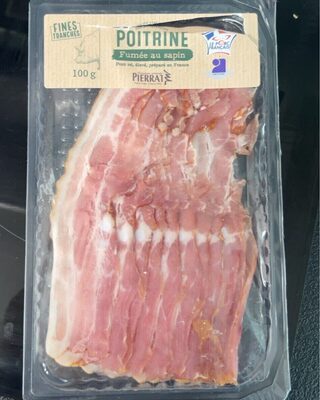 Poitrine fumee au sapin bacon