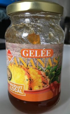Gelée d'ananas front packaging