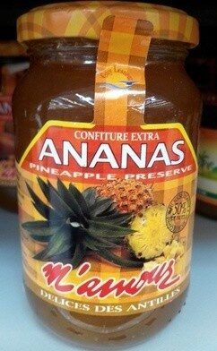 Confiture Extra Ananas front packaging