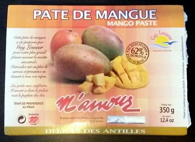 Pâte de mangue