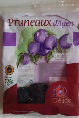 Pruneaux d'agen front packaging