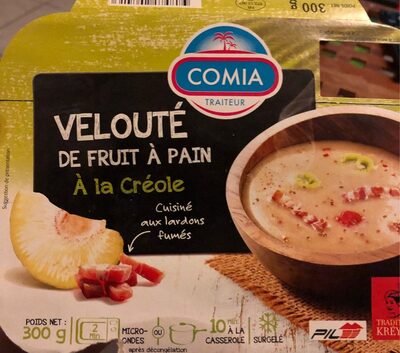 Velouté de fruit à pain à la créole