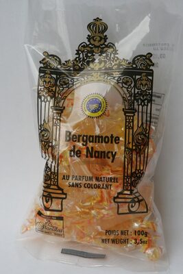 Bergamote de Nancy front packaging