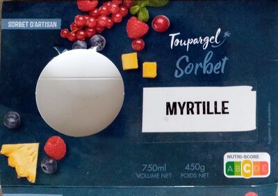 Sorbet myrtille