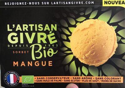 Sorbet BIO mangue