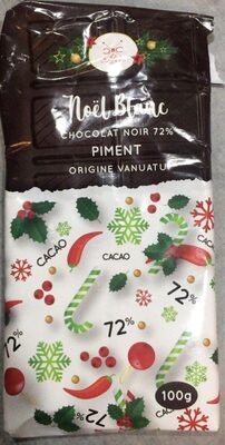 Noir 72% Piment Vanuatu