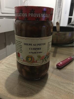 Soupe au pistou cuisinee à l’huile d’olive