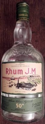 Rhum blanc agricole front packaging