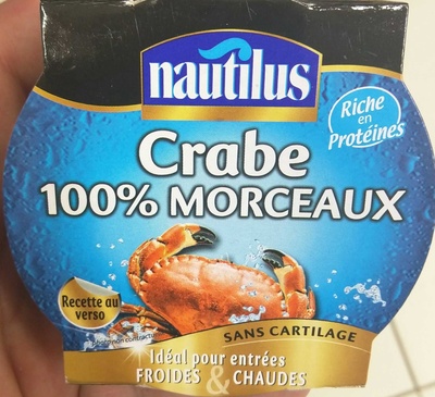 Crabe 100% Morceaux