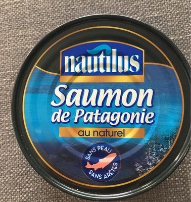 Saumon de Patagonie au naturel front packaging