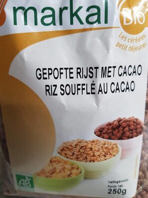 Riz soufflé au cacao
