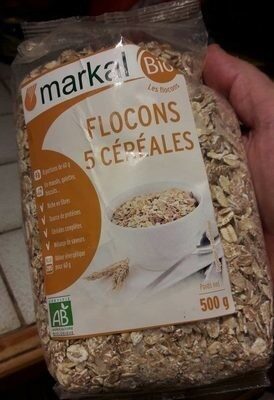 Flocons 5 Céréales front packaging