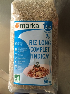 Riz long complet indica