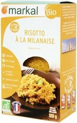 Risotto à La Milanaise Bio - 320G - Markal