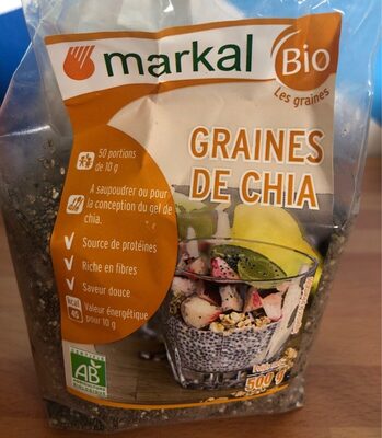 Graine de chia front packaging
