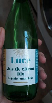 Jus de citron Bio