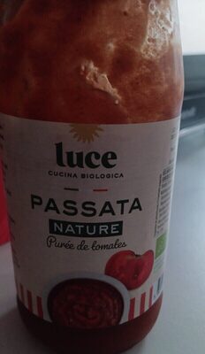 Passata bio nature front packaging