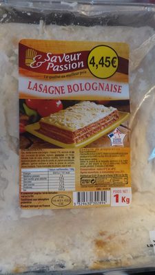 Lasagne Bolognaise