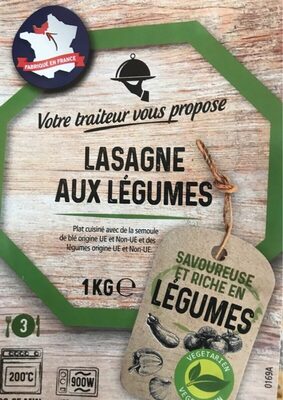 Lasagne aux legumes