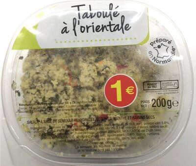 Taboulé à l’orientale