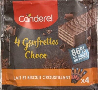 4 Gaufrettes Choco front packaging