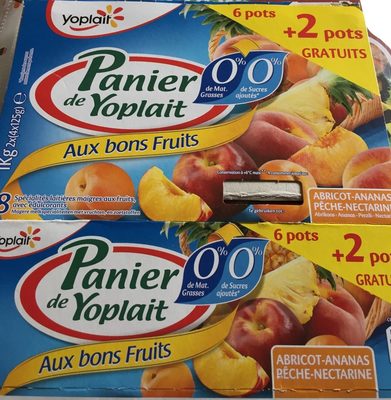 Panier de yoplait