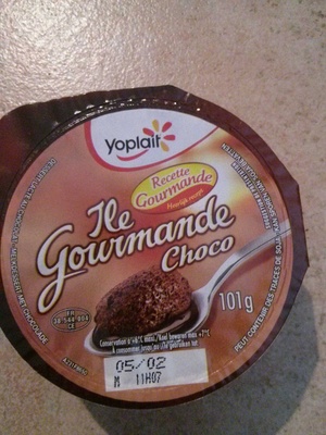 Dessert lacté au chocolat