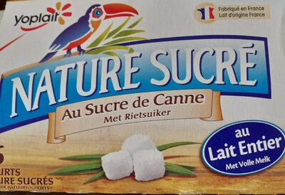 Yaourt nature sucré
