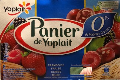 Panier de Yoplait 0%