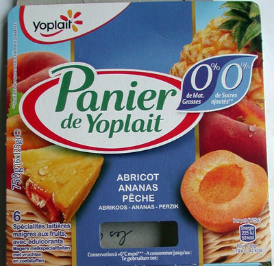 Panier de Yoplait 0%