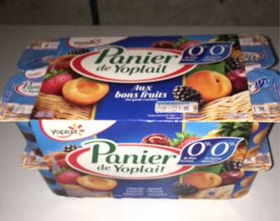 Panier de Yoplait 0%