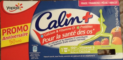 Calin + (Fraise, Framboise, Pêche, Abricot)
