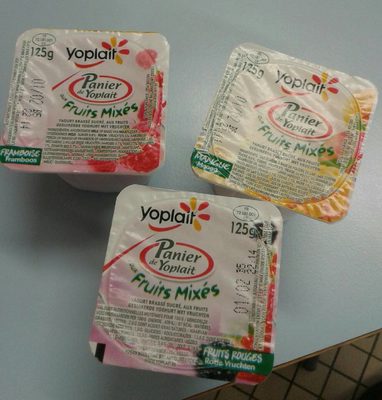 Yaourt brassé sucré, aux fruits, aromatisé