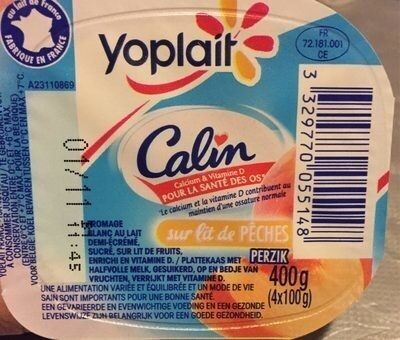 Fromage Blanc 2,4 % Sur Lit De Fruits Panaché - En