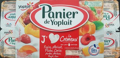 Panier de Yoplait Le Crémeux