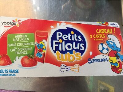 Spécialité laitière sucrée aromatisée enrichie en calcium et vitamine D