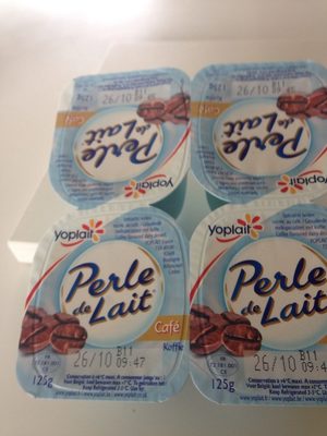 Yaourts café Perle de Lait