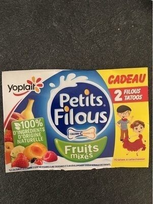 Spécialité laitière sucrée aux fruits à base de Fromage Frais, aromatisée (enrichie en vitamine D) front packaging