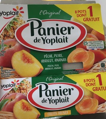 Yaourt sucré, aux fruits, aromatisé