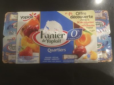 Panier de yoplait quartiers