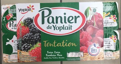 Yaourt sucré, aux fruits aromatisé