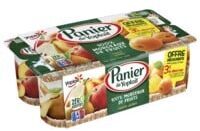 Panier de Yoplait, yaourt sucré aux fruits, aromatisé, 100% de morceaux de fruits 4 x 130 g