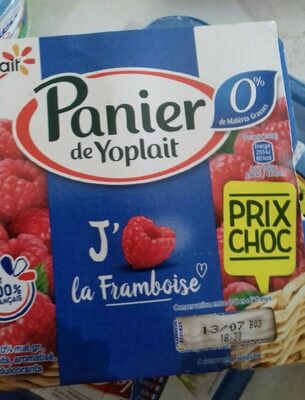 Panier de yoplait