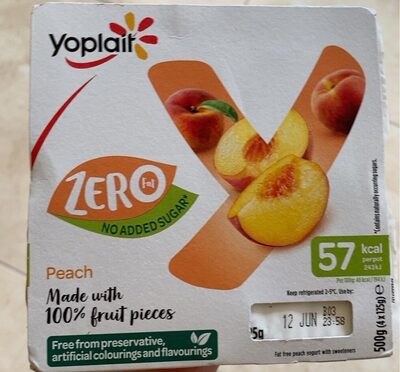 Peach yougurt