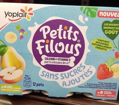 Spécialité laitière aux fruits à base de Fromage Frais, aromatisée